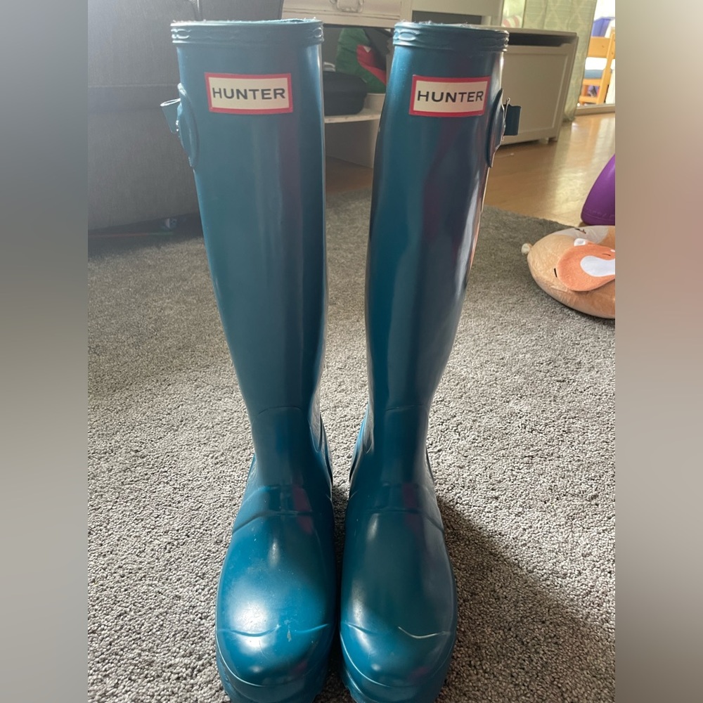 Tall Hunter rain boots